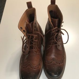 Clark Wingtip Boots Men size 9.5